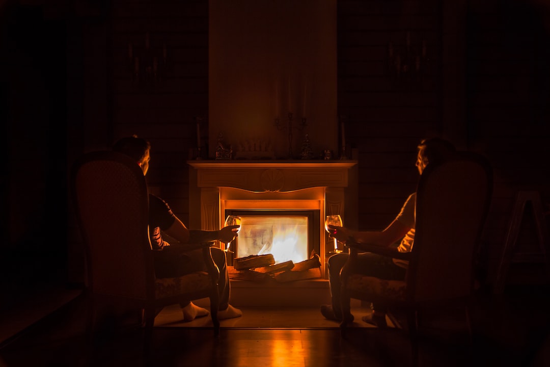 indoor fireplace