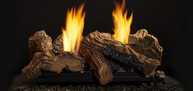 Natural Blaze Log Set