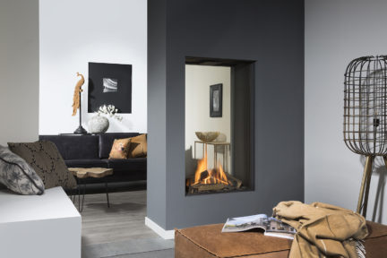 Sky M T See-Through Gas Fireplace