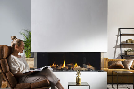 Summum 140 3/S 3-Sided Gas Fireplace
