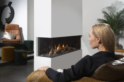 Summum 140 C Corner Style Gas Fireplace