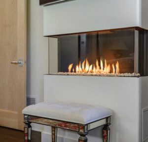 Trisore 95 3-Sided Gas Fireplace