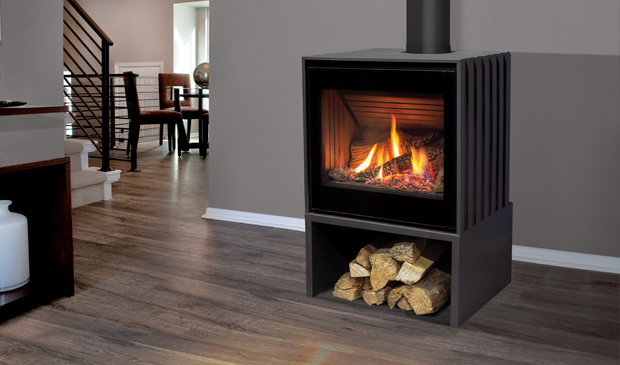 Cube Gas Freestanding Stove