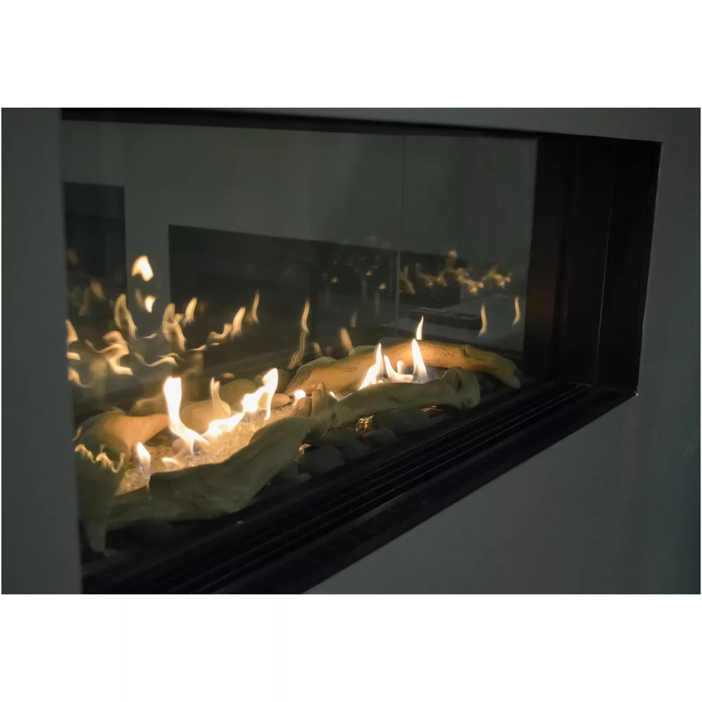 Lyon 4 sided Gas Fireplace