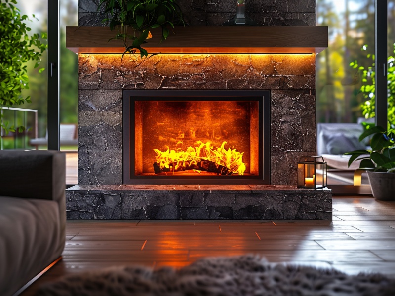 How To Make Electric Fireplace Look Real