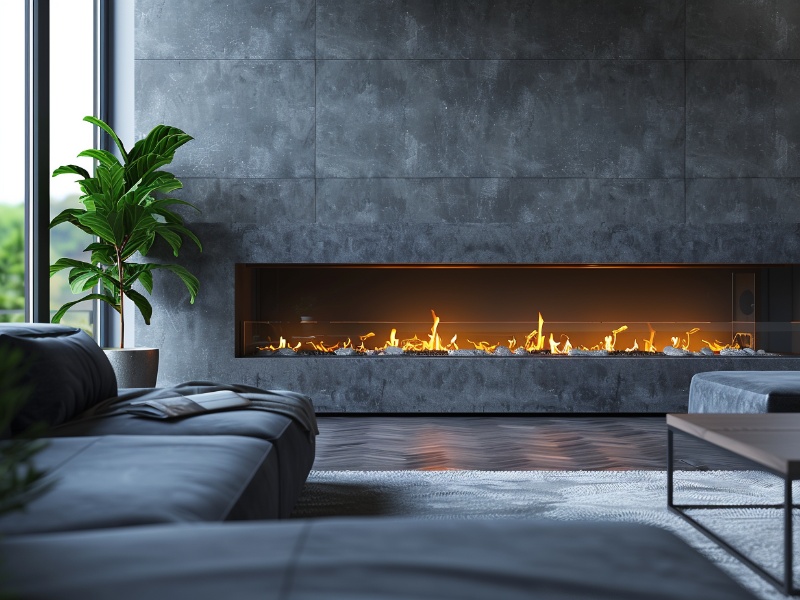 What Does A Ventless Fireplace Look Like?