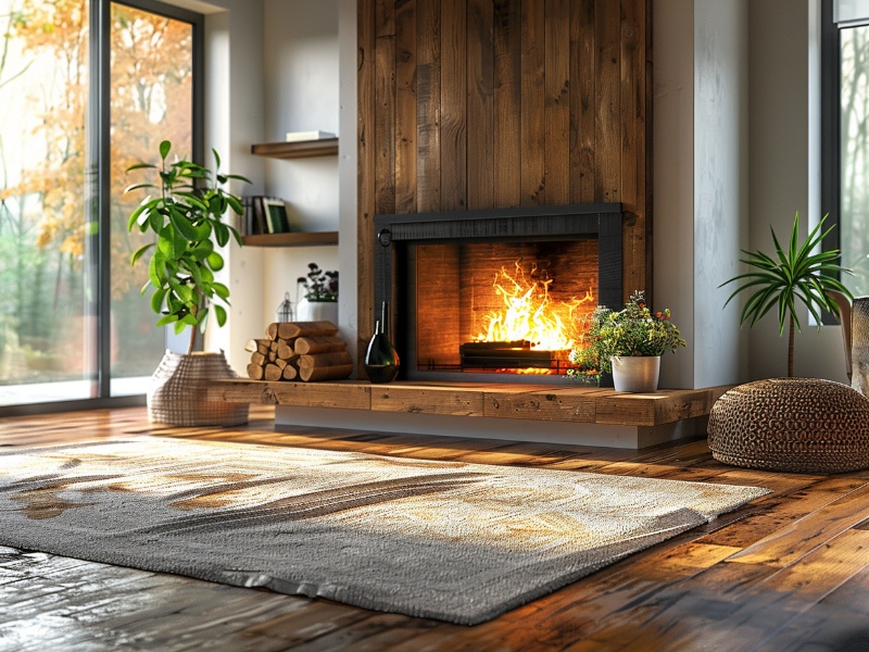Can I Have Carpet In Front Of My Fireplace?