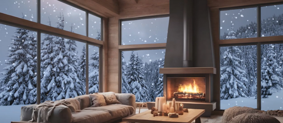 Enhance Your Home with the Tranquil Ambiance of Crackling Fireplaces