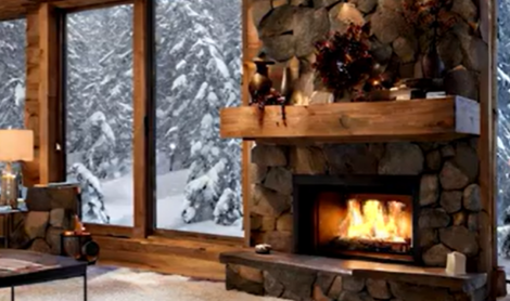 Cozy Living Room: Relaxing Fireplace Sounds, Crackling, Relaxing, Meditate by Dreifuss Fireplaces