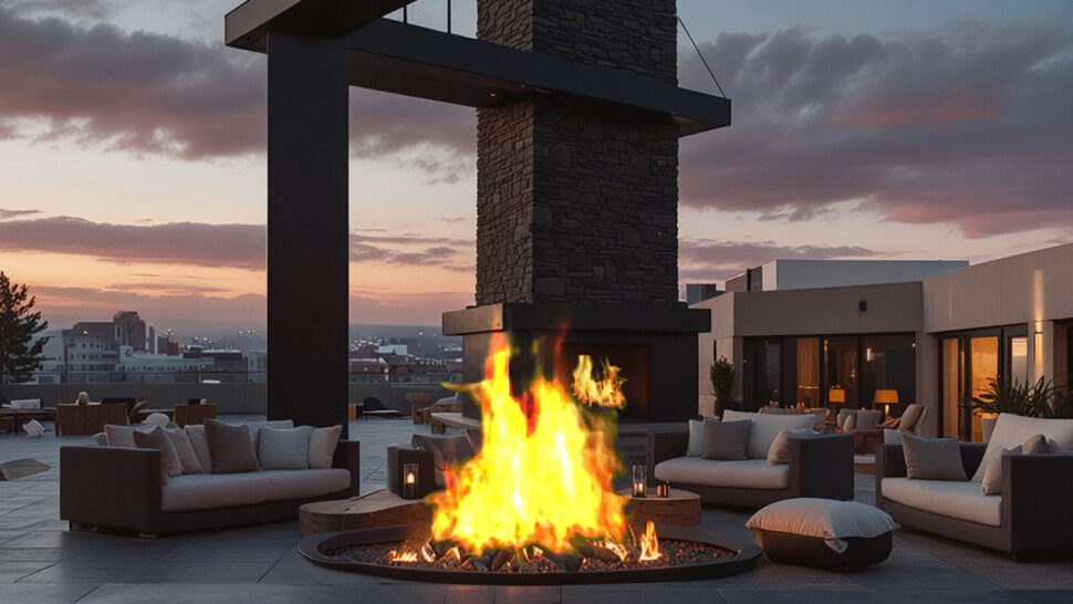 Beautiful Jazz Music to Sooths Your Stress Crackling Sounds of Fireplace for Relaxing