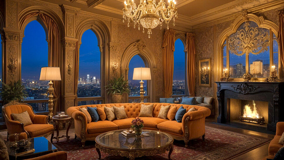 Luxurious Haven Piano Music and Cozy Fireplace Sounds for Ultimate Relaxation and Peace