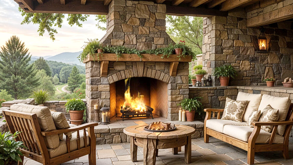 Tranquil Nature Birdsong and Crackling Fire for Restful Sleep