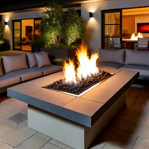 Outdoor Fire Tables Dreifuss